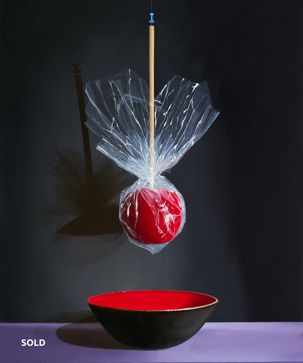 Hyperrealistische schilderijen - La Pomme d’Amour